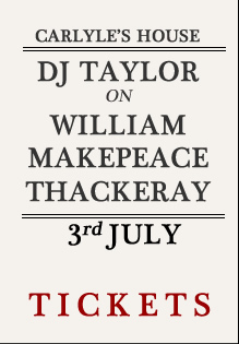 DJ Taylor Tickets William Makepeace Thackeray