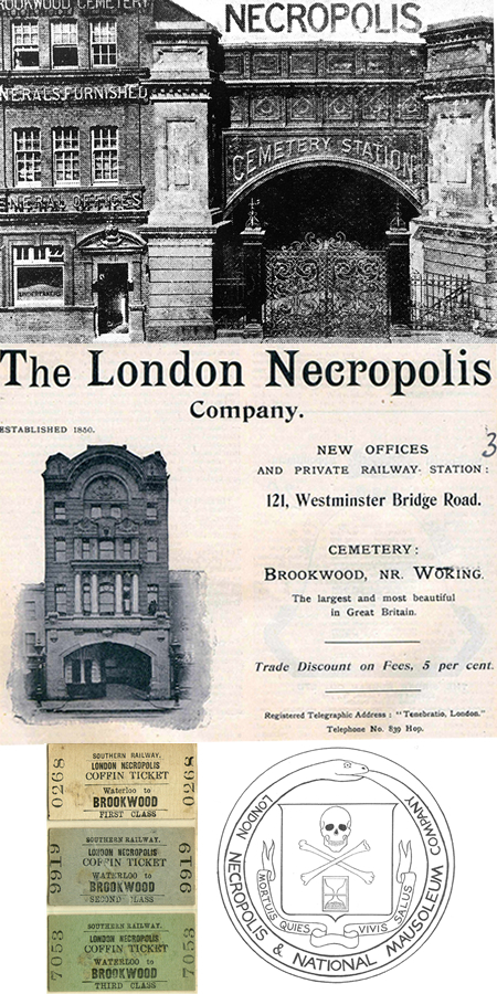 Andrew Martin on the London Necropolis Railway with the national trust
