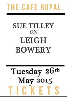 Click here for tickets: Sue Tilley on Leigh Bowery - Thursday 28th May 2015