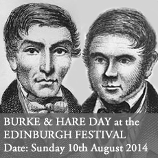 Burke and Hare Day at the Edinburgh festival - Curious Invitation Viktor Wynd Last Tuesday Society