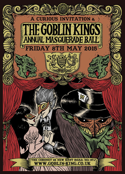 Goblin King Masquerade Ball with A Curious Invitation