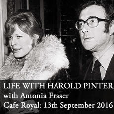 Antonia Fraser with Benedict Nightingale on Harold Pinter
