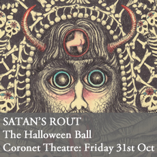 Satan's Rout Halloween Ball at Coronet Theatre, London. Friday 31st October 2014