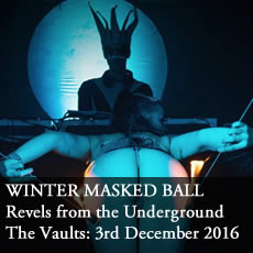 Winter masked Ball at the Vaults